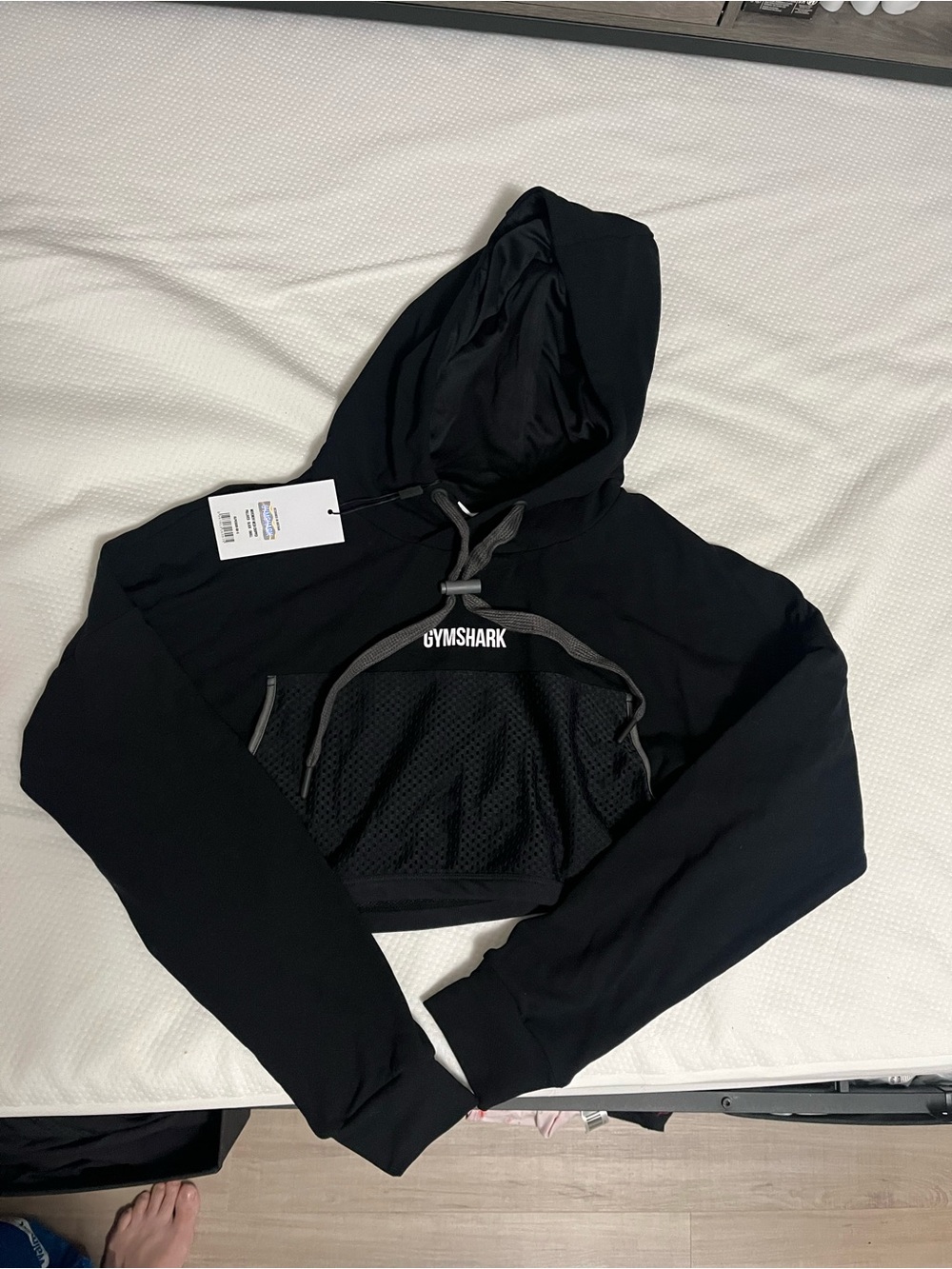 Gymshark movement mesh cropped pullover
